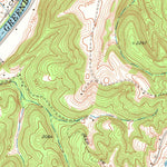 United States Geological Survey Ronceverte, WV (1971, 24000-Scale) digital map