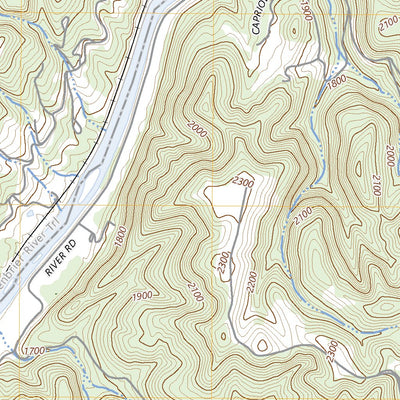 United States Geological Survey Ronceverte, WV (2023, 24000-Scale) digital map