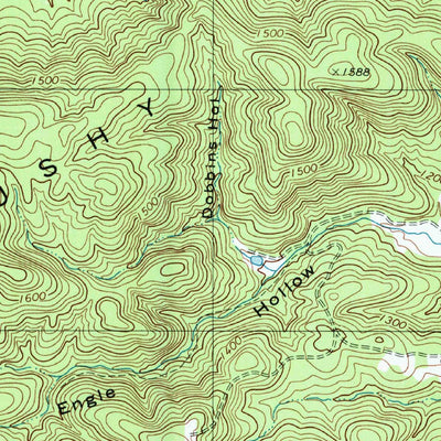 United States Geological Survey Ronda, NC (1997, 24000-Scale) digital map