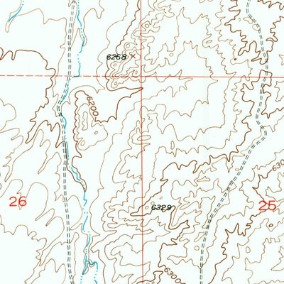 United States Geological Survey Rongis Reservoir SE, WY (1952, 24000-Scale) digital map