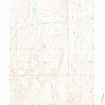 United States Geological Survey Rongis Reservoir, WY (1952, 24000-Scale) digital map