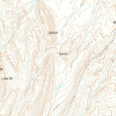 United States Geological Survey Rongis Reservoir, WY (1952, 24000-Scale) digital map