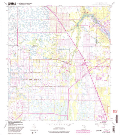 United States Geological Survey Rood, FL (1948, 24000-Scale) digital map