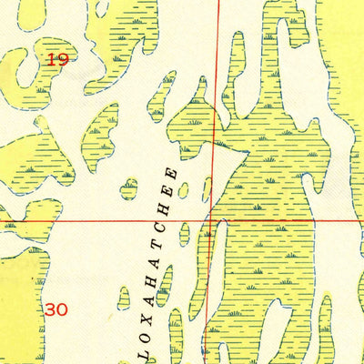 United States Geological Survey Rood, FL (1949, 24000-Scale) digital map