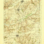 United States Geological Survey Roodhouse, IL (1926, 62500-Scale) digital map