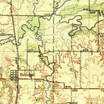 United States Geological Survey Roodhouse, IL (1926, 62500-Scale) digital map