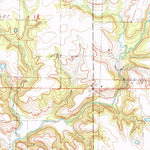 United States Geological Survey Roodhouse West, IL (1983, 24000-Scale) digital map