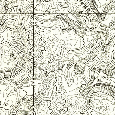 United States Geological Survey Roof Butte, AZ-NM (1955, 24000-Scale) digital map