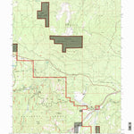 United States Geological Survey Roop Mountain, CA (1995, 24000-Scale) digital map