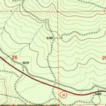 United States Geological Survey Roop Mountain, CA (1995, 24000-Scale) digital map