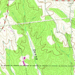 United States Geological Survey Roopville, GA (1964, 24000-Scale) digital map