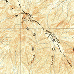 United States Geological Survey Roosevelt, AZ (1912, 125000-Scale) digital map