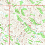 United States Geological Survey Roosevelt Creek East, ND (1970, 24000-Scale) digital map