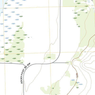 United States Geological Survey Roosevelt NE, MN (2022, 24000-Scale) digital map