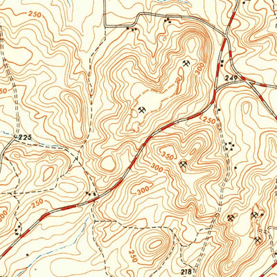 United States Geological Survey Roosevelt, NJ (1947, 24000-Scale) digital map