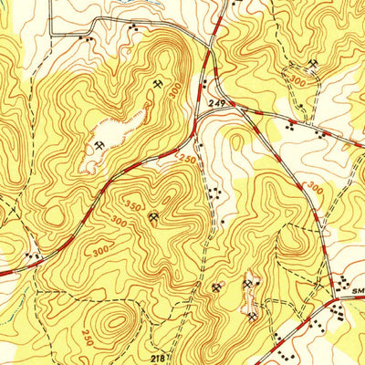 United States Geological Survey Roosevelt, NJ (1948, 24000-Scale) digital map