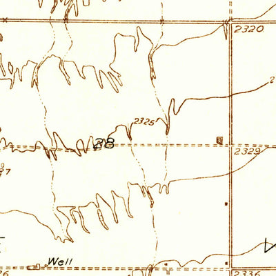 United States Geological Survey Roosevelt School, CA (1930, 24000-Scale) digital map