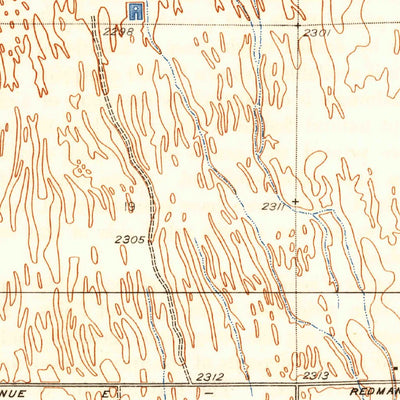 United States Geological Survey Roosevelt School, CA (1933, 24000-Scale) digital map