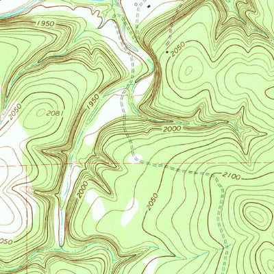 United States Geological Survey Roosevelt, TX (1962, 24000-Scale) digital map