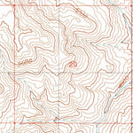 United States Geological Survey Rooster Comb Peak, ID (1990, 24000-Scale) digital map