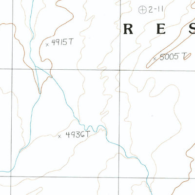 United States Geological Survey Rooster Rock, AZ-UT (1988, 24000-Scale) digital map