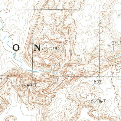 United States Geological Survey Rooster Rock, AZ-UT (1988, 24000-Scale) digital map
