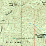 United States Geological Survey Rooster Rock, OR (1985, 24000-Scale) digital map