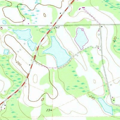 United States Geological Survey Roper, GA (1971, 24000-Scale) digital map