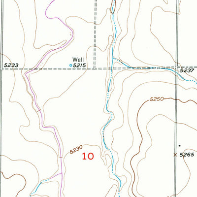 United States Geological Survey Roper School, CO (1950, 24000-Scale) digital map