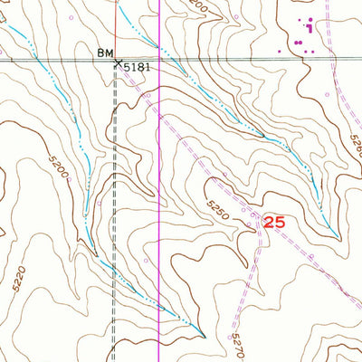 United States Geological Survey Roper School, CO (1950, 24000-Scale) digital map