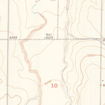 United States Geological Survey Roper School, CO (1951, 24000-Scale) digital map