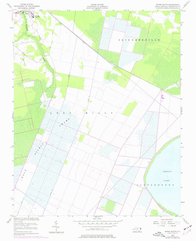 United States Geological Survey Roper South, NC (1954, 24000-Scale) digital map