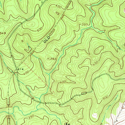 United States Geological Survey Ropers Crossroads, SC (1964, 24000-Scale) digital map