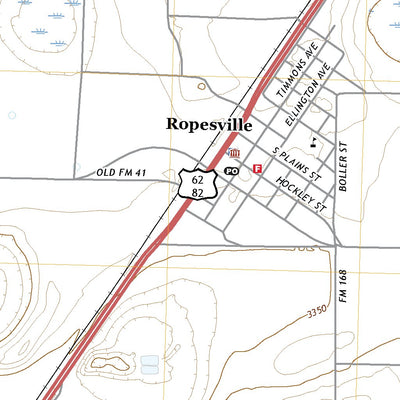 United States Geological Survey Ropesville, TX (2022, 24000-Scale) digital map
