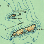 United States Geological Survey Roque Bluffs, ME (1951, 24000-Scale) digital map
