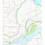 United States Geological Survey Rosa, AR-TN (1972, 24000-Scale) digital map