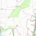 United States Geological Survey Rosa, AR-TN (1972, 24000-Scale) digital map