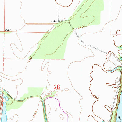 United States Geological Survey Rosa, AR-TN (1972, 24000-Scale) digital map
