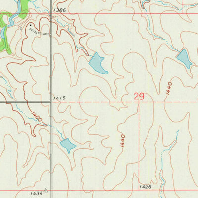United States Geological Survey Rosalia NW, KS (1961, 24000-Scale) digital map