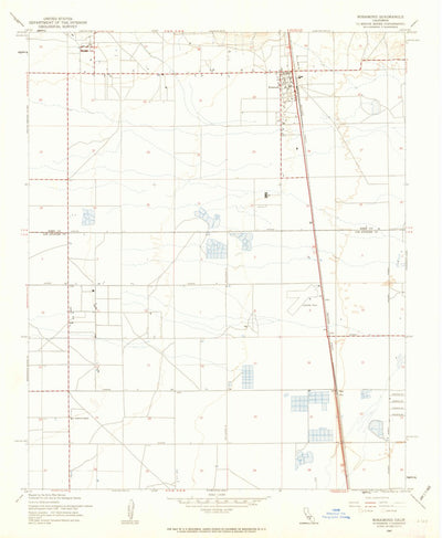 United States Geological Survey Rosamond, CA (1947, 24000-Scale) digital map