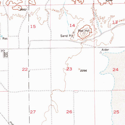 United States Geological Survey Rosamond, CA (1956, 62500-Scale) digital map