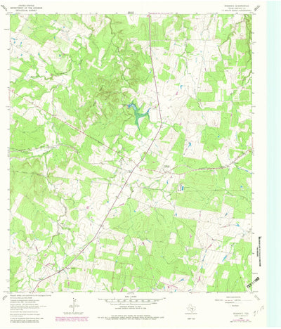 United States Geological Survey Rosanky, TX (1964, 24000-Scale) digital map