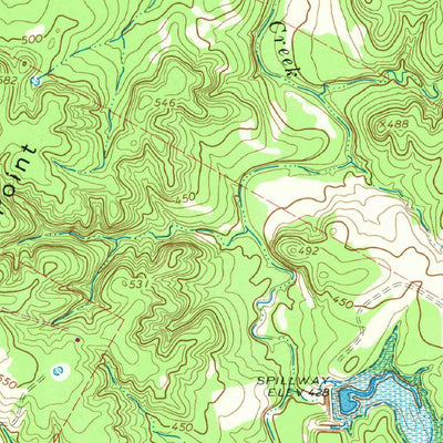 United States Geological Survey Rosanky, TX (1964, 24000-Scale) digital map