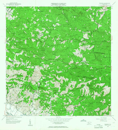 United States Geological Survey Rosario, PR (1955, 20000-Scale) digital map
