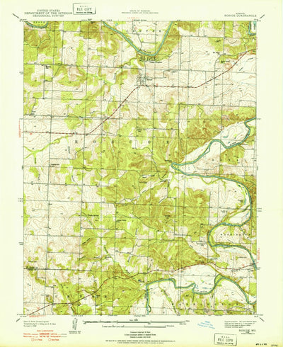 United States Geological Survey Roscoe, MO (1938, 24000-Scale) digital map