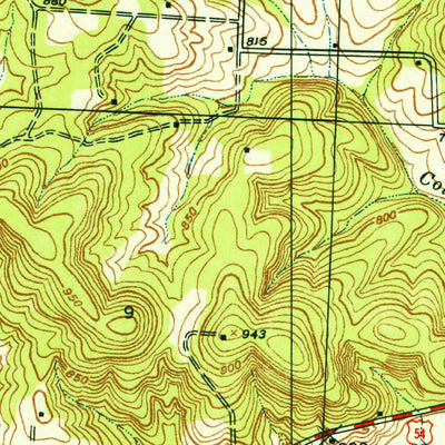 United States Geological Survey Roscoe, MO (1938, 24000-Scale) digital map