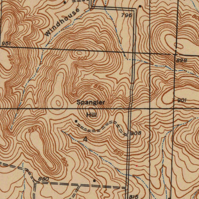 United States Geological Survey Roscoe, MO (1940, 24000-Scale) digital map