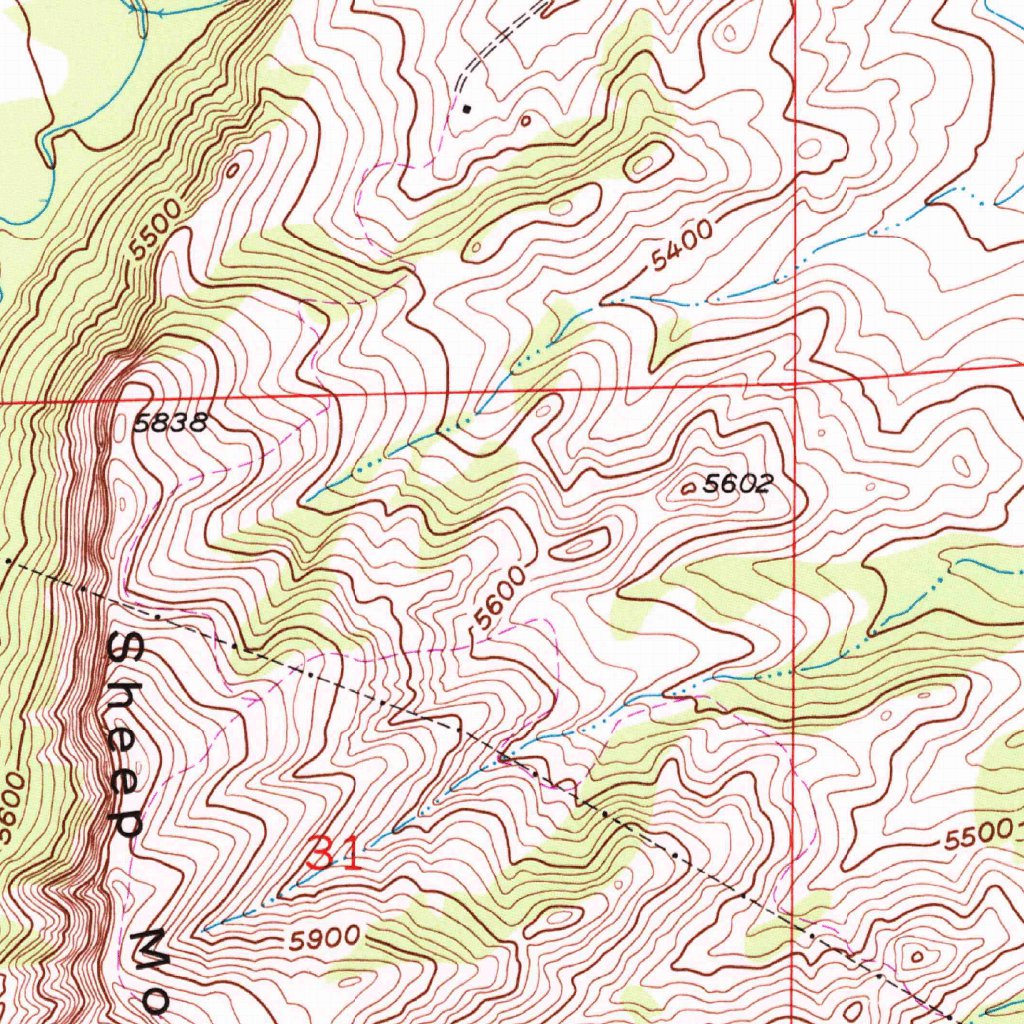 Roscoe, MT (1956, 24000-Scale) Map by United States Geological Survey ...