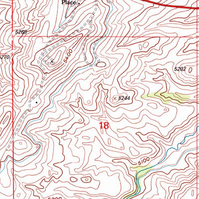 United States Geological Survey Roscoe, MT (1996, 24000-Scale) digital map