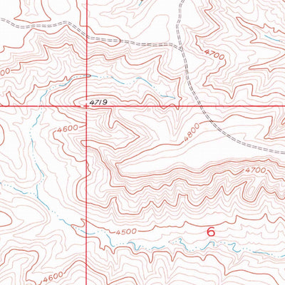 United States Geological Survey Roscoe NE, MT (1956, 24000-Scale) digital map